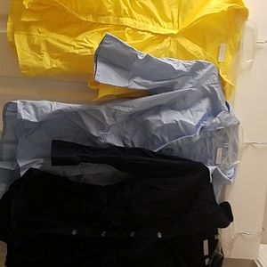 *LOT* 3 XS NYC feminine 3/4 button ups